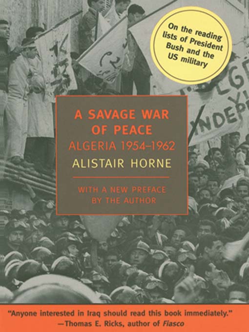 A Savage War of Peace (MP3): Algeria 1954-1962